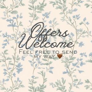 Please feel free to make an offer.🤎